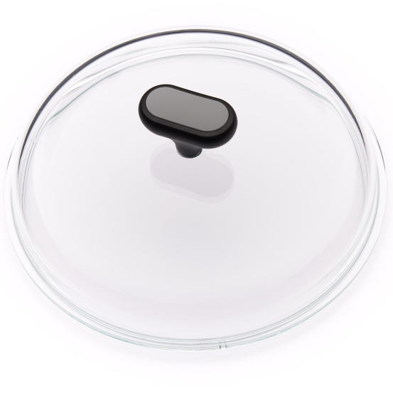 Pokrywa szklana 28cm Salto Silver Nois