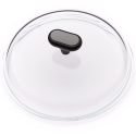 Pokrywa szklana 28cm Salto Silver Nois