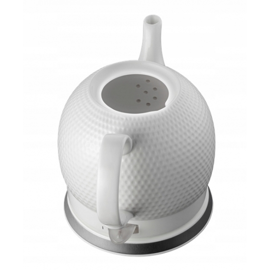 Czajnik elektryczny ceramiczny RK0050 CONCEPT 1,2L 1000W biały.