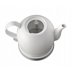 Czajnik elektryczny ceramiczny RK0050 CONCEPT 1,2L 1000W biały.