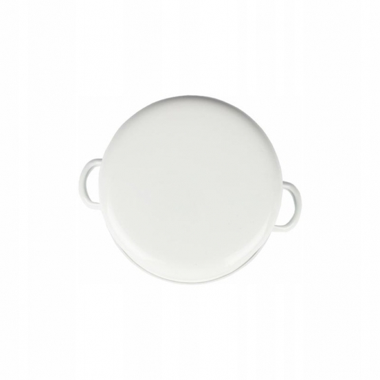 Garnek emaliowany z wieczkiem plastikowym 18cm 2,5L