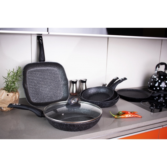 Patelnia z powłoką non-stick Pfluon 26cm BR-5968 Tivano BERRETTI