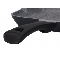 Patelnia grillowa z powłoką Greblon C3 Granite 28cm White Stone ZWIEGER