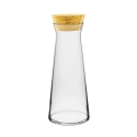 Karafka szklana EMMA z korkiem na wodę wino sok 1,0L TREND GLASS