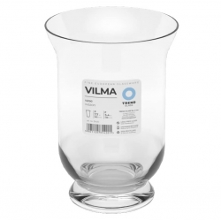 Wazon szklany VILMA 19,5cm szkło bezołowiowe TREND GLASS