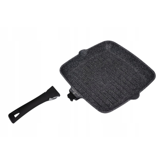 Patelnia Zwieger Black Stone Connect Grillowa 28cm