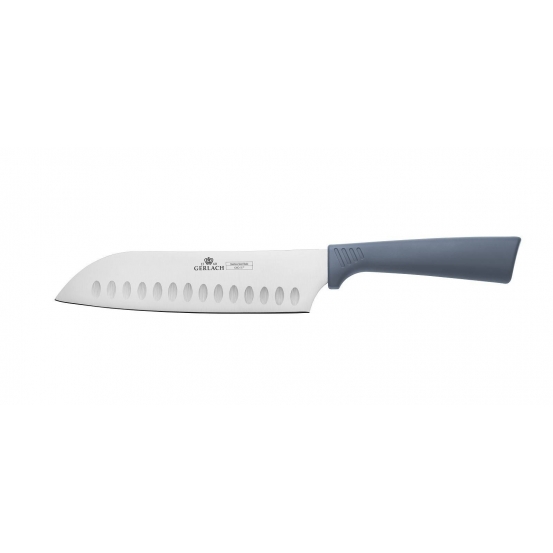 Gerlach Smart Grey nóż SANTOKU 7" ostrze ze stali nierdzewnej