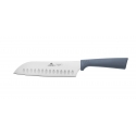 Gerlach Smart Grey nóż SANTOKU 7" ostrze ze stali nierdzewnej