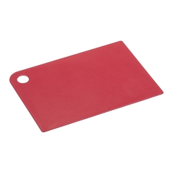 Deska do krojenia plastikowa cienka 25x17cm czerwona Plast Team Slim-Line