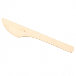 Nożyk drewniany do smarowania masła 22cm Wakpol