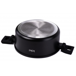 Garnek non-stick z pokrywą  Silver Moon KOKO