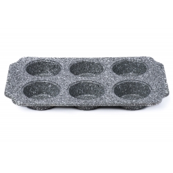 Forma do pieczenia muffinek (6 babeczek) Powłoka Granite KLAUSBERG