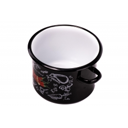 Garnek emaliowany Chili 18cm/3L EMALIA RYBNIK