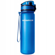 Aquaphor City butelka filtrująca na wodę 500ml niebieska