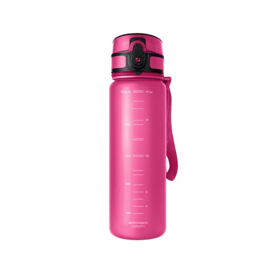 Aquaphor City butelka filtrująca na wodę 500ml różowa