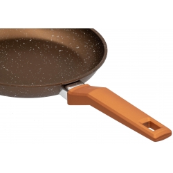 Patelnia non stick na indukcję złota 24cm.